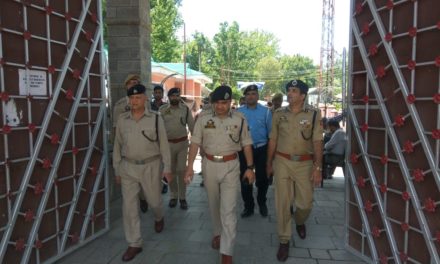 DIG CKR Reviewed Security Arrangements For Forth Coming Mela Kheerbawani In Ganderbal