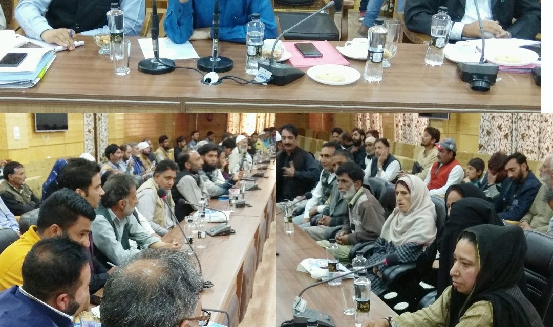 Bandipora administration holds Sarpanch conclave