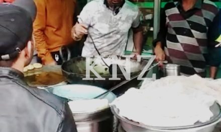 Food Safety Department conducted market Checking in Sonamarg