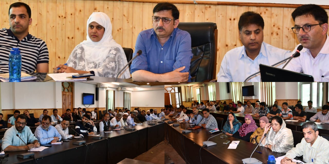 Back to Village Programme District Administration Ganderbal organizes Training programme