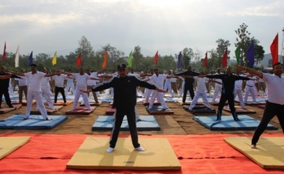 J&K Police Celebrates 5th International Yoga Day