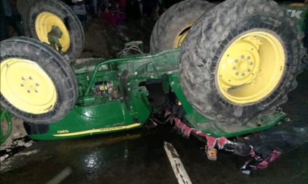Driver Killed another injured after Tractor Turns Turtel In Kangan