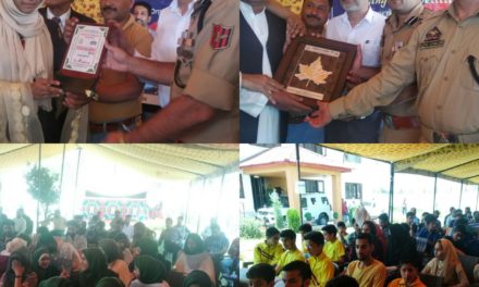 District Police Ganderbal Organized A Singing Competition-2019 “Talent Hunt” At District Police office lawn, under Civic Action Programme