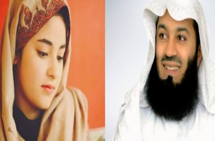 May Allah bless and keep guiding you: Mufti Menk to Zaira Wasim