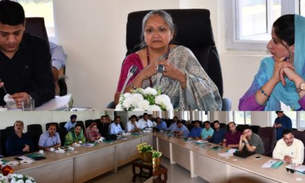 District Level Stake Holders meeting on GSDP, ENVIS held in Ganderbal