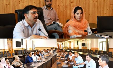 ADC Ganderbal reviews status of biometric attendance in Govt. offices in district