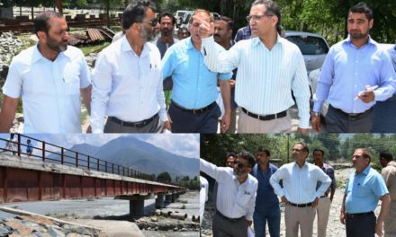 DDC Ganderbal inspects several projects under JKPCC in district