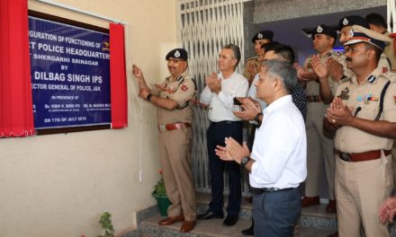 District Police Office Srinagar gets new address, ‘DGP inaugurates; inspects different branches