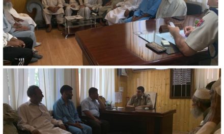 Public Interaction meeting held by Srinagar Police