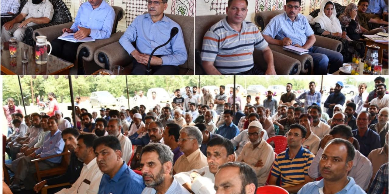 DDC Ganderbal holds public grievance camp at Dab