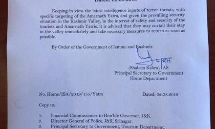 ‘Return as soon as possible’: Govt issues advisory to Amarnath pilgrims, tourists