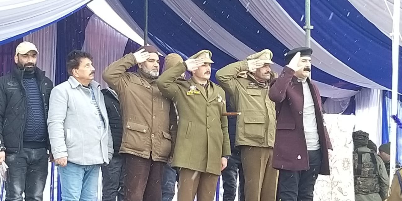 Republic Day celebrated in Ganderbal
