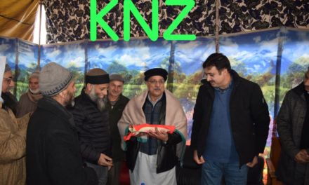 Warm farewell party was organized by the staff members of New Ganderbal Hydro Project