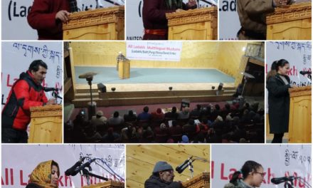 Ladakh Cultural Academy  organizes 1st All Ladakh Multilingual Mushaira.
