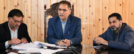 DC Ganderbal Chairs Revenue meeting