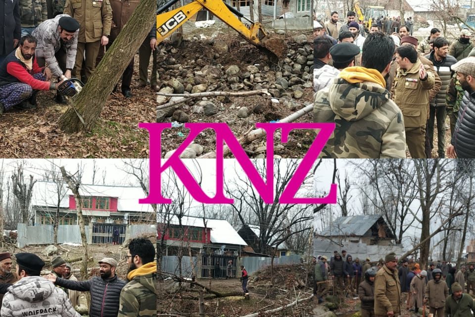 Anti-Encroachment Drive In Chinner Kangan,Nearly 9.15 Kanals Of Land retrieved
