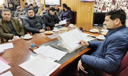 DEO Bandipora reviews poll preparedness,Stresses on coordinated efforts to ensure smooth conduct of polls