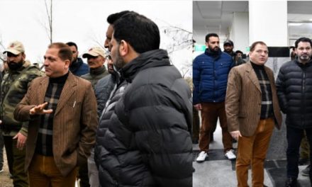 DDC paid surprise visit to Distt. Hospital Ganderbal, visited Bus Adda