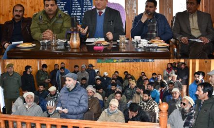 DDC Ganderbal held public interaction at several places, takes stock of public grievances
