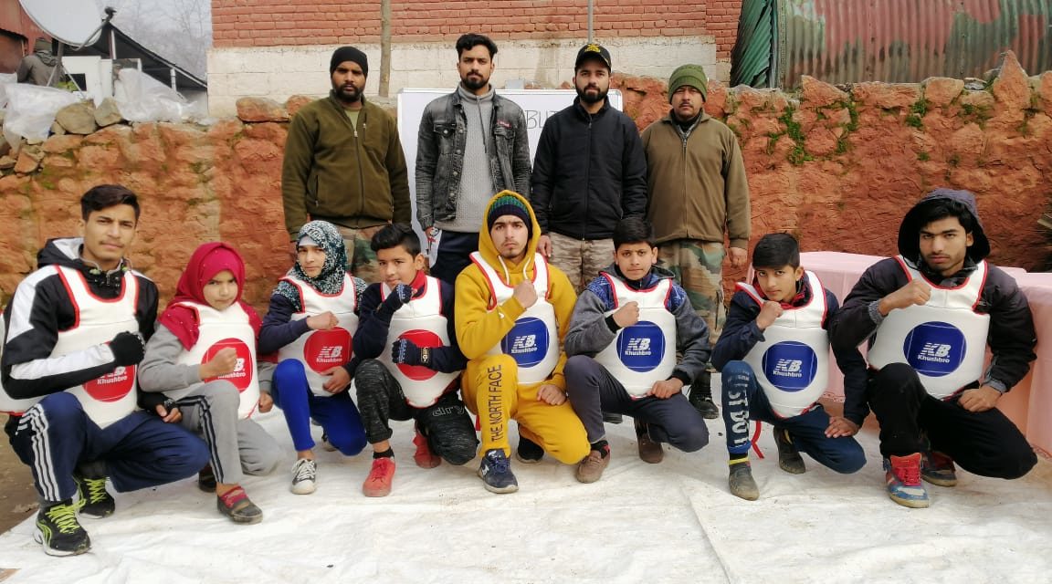 Martial Arts Wushu Kickboxing Kit Distr Felicitation Of Winners Of State Championship