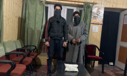 Budgam Police arrests 2 drug peddlers, contraband substance recovered