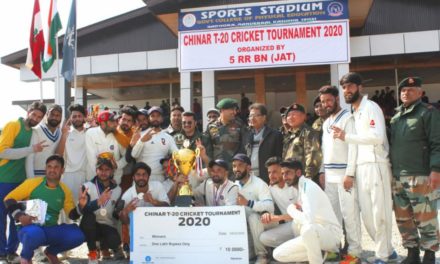 Lar Eleven Crowned Champions Of Chinar T-20 Cricket in Ganderbal
