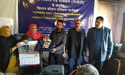 Department of Sericulture organizes 5-day farmers’ skill training in Bandipora