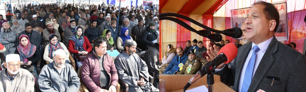 Mega Kissan Mela under ATMA held in Ganderbal