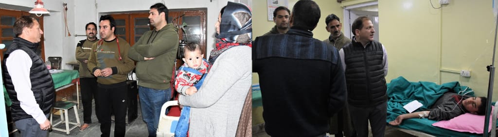 DDC Ganderbal conducts surprise late night inspection of Health Centers