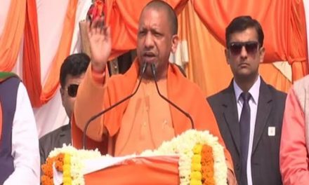 Those who support terrorists in Kashmir are staging protest at Shaheen Bagh: Yogi Adityanath