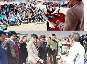 DDC Bandipora inaugurates Mega Kisan Mela in Bandipora_Urges farmers to avail the benefit of flagship programs to increase agriculture produce