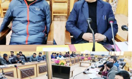 Commissioner Land Records reviews progress functioning of Revenue DepartmentStresses on early completion of digitization process, Jamabandi in Bandipora