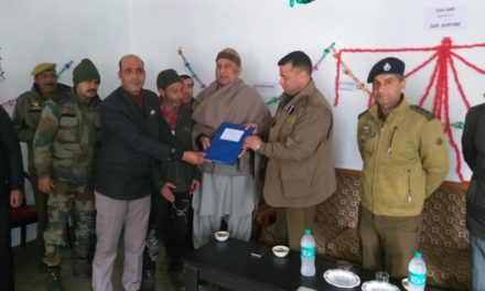 Sopore police constructs Community Information Centre, hands over to civil society