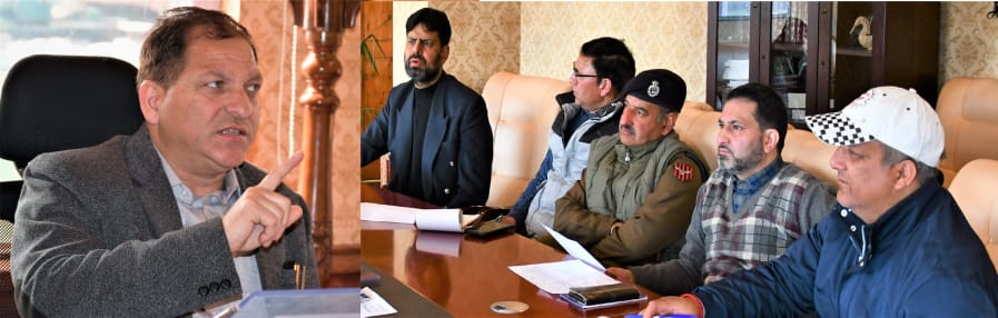 Arrangements for Shab-I-Mehraj, Nouroz reviewed at Ganderbal
