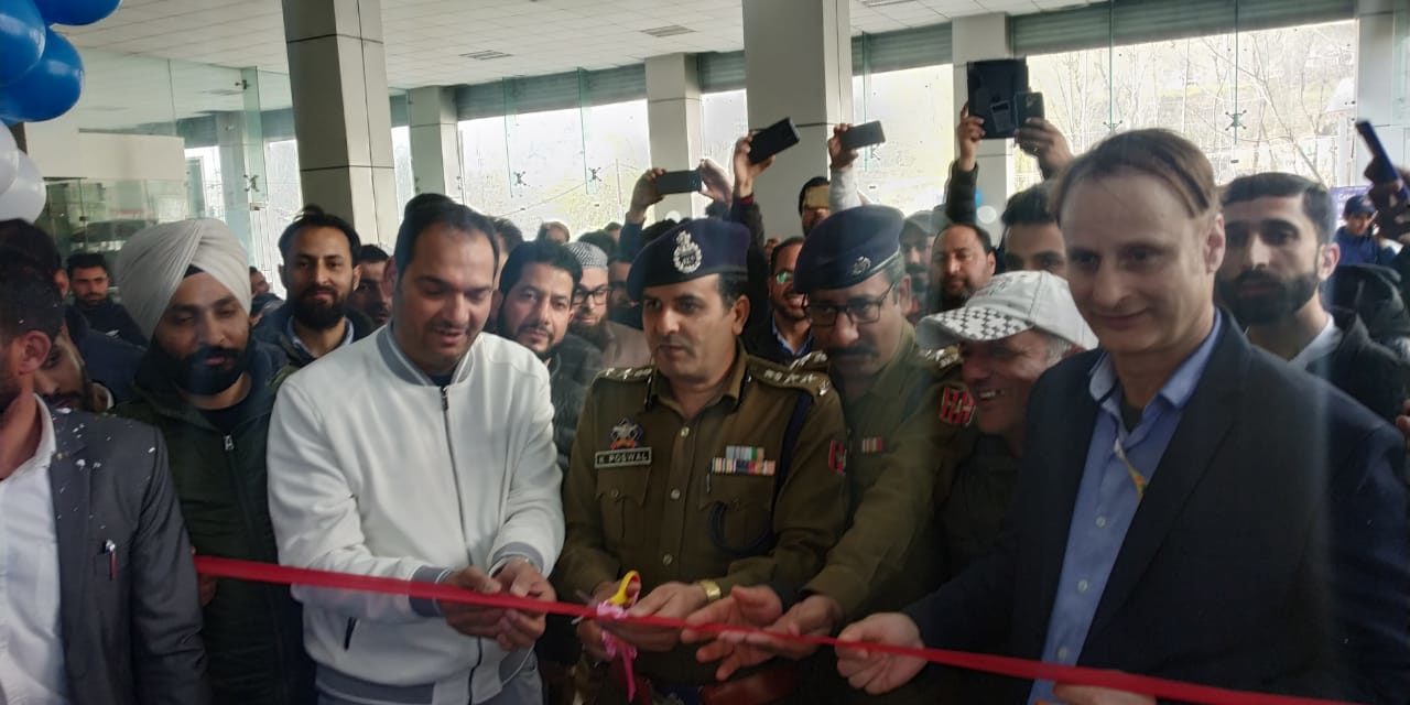 All New Vitara Brezza launched at Jamkash Vehicleades Ganderbal