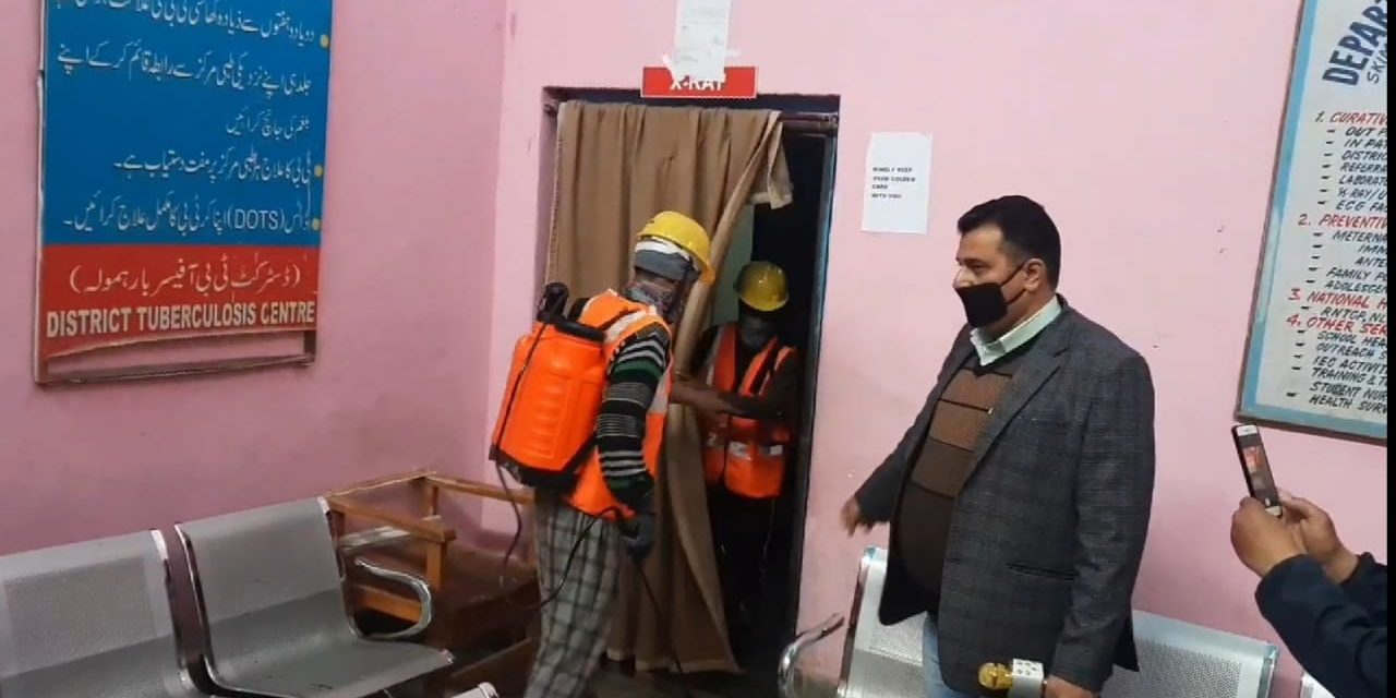 Drive against the spread of coronavirus conducted in Hajin