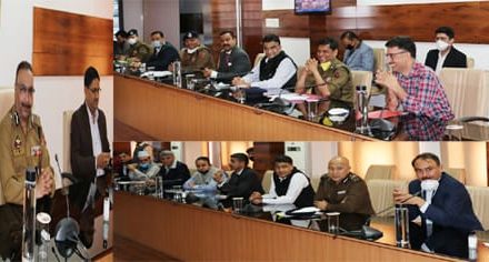 COVID-19 pandemic:DGP J&K reviews J&K Police preparation;“Do not leave anything undone”, DGP to officers