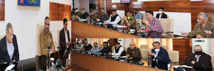 COVID-19 pandemic:DGP J&K reviews J&K Police preparation;“Do not leave anything undone”, DGP to officers