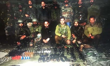 5 militant associates arrested, arms and ammunition recovered in North Kashmir