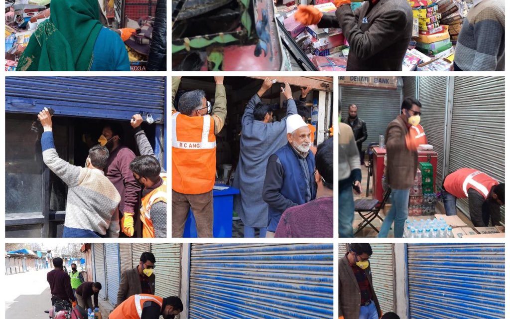 Sec 144 violation: Municipal Council Anantnag seals 20 shops
