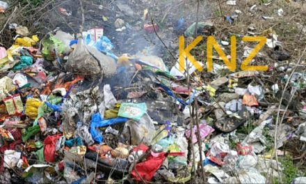 Hazardous Garbage being burnt at tourist spot Manasbal