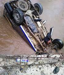 Tavera vehicle falls into Chenab on highway, several deaths feared