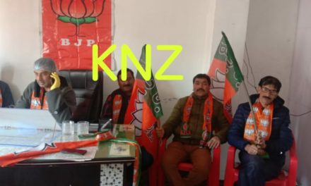BJP celebrates 40th Foundation Day in Head Office Ganderbal