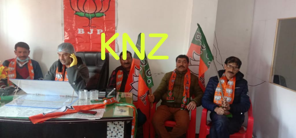 BJP celebrates 40th Foundation Day in Head Office Ganderbal