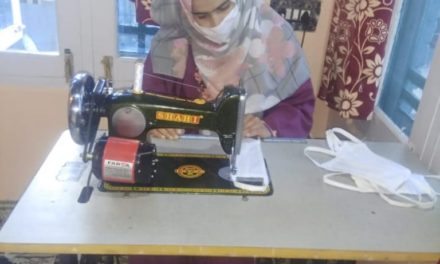 SHGs in Ganderbal make face masks to tackle shortage