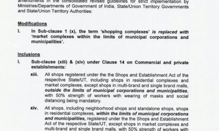 Covid-19 lockdown: Centre takes a giant leap in midnight order, let local shops open from today