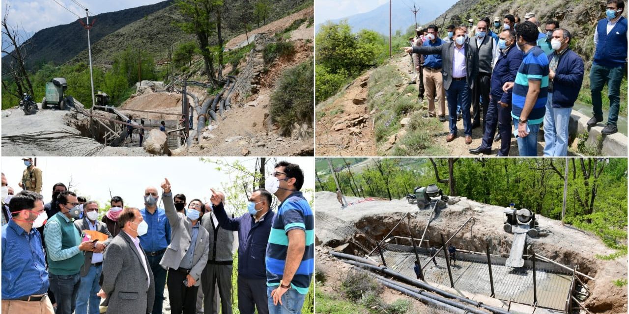 Malshahibagh Canal Breach;Div Com takes stock of restoration work