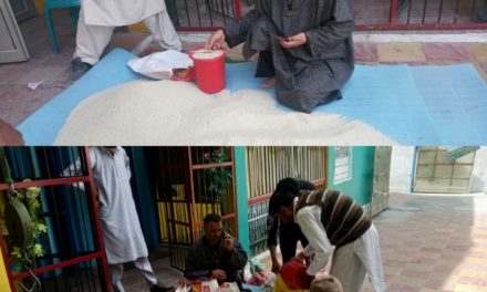 NGO HKMC Educational Society Manigam distributes ration among Poor families in Ganderbal amid Covid-19 lockdown