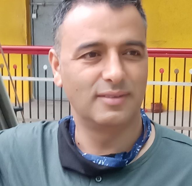 BJP District President Ganderbal greets people on Eid-ul-Fitr