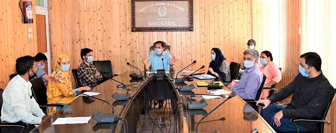 DDC Ganderbal Reviews Functioning of RDD Sector
